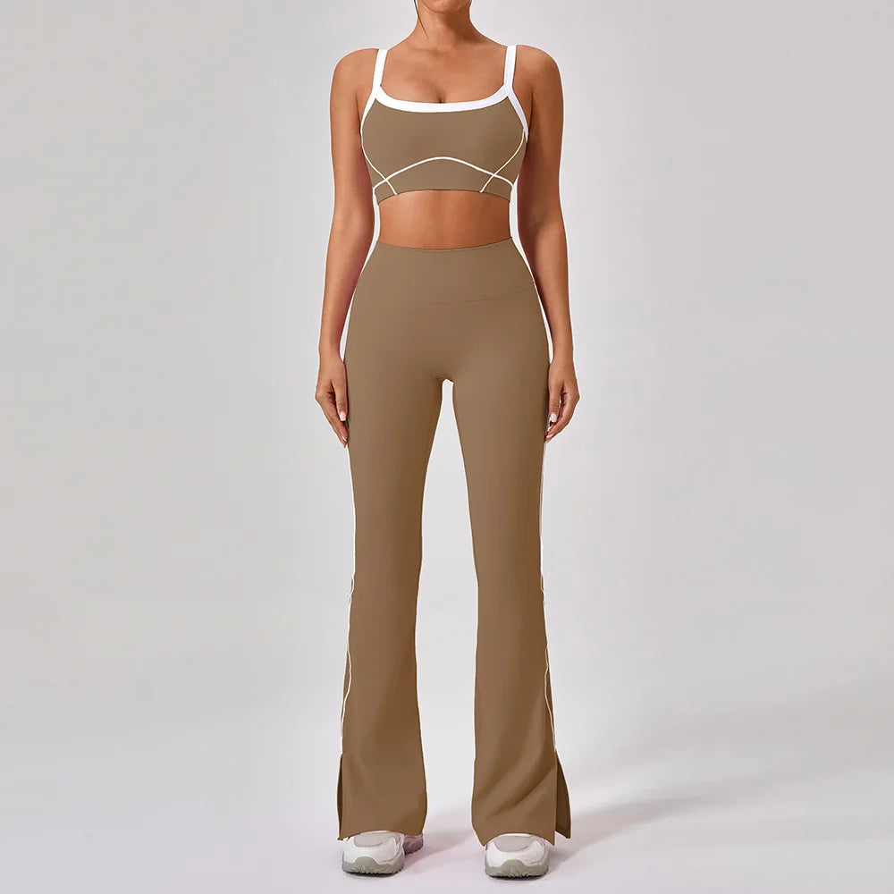 Women's Yoga Sets 2 Piece Set Sport Bra And Trousers