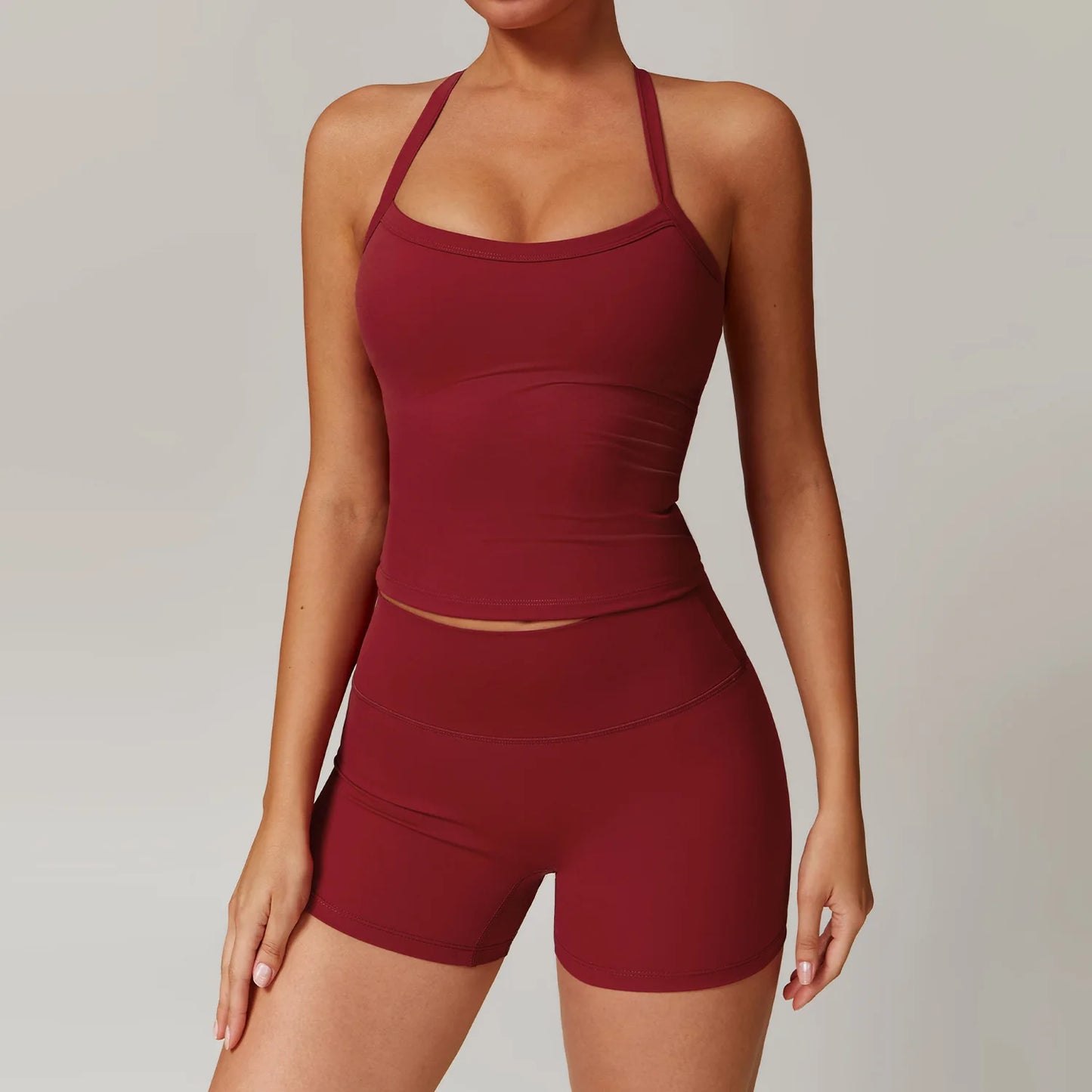 Sexy Spaghetti Strap Yoga Set