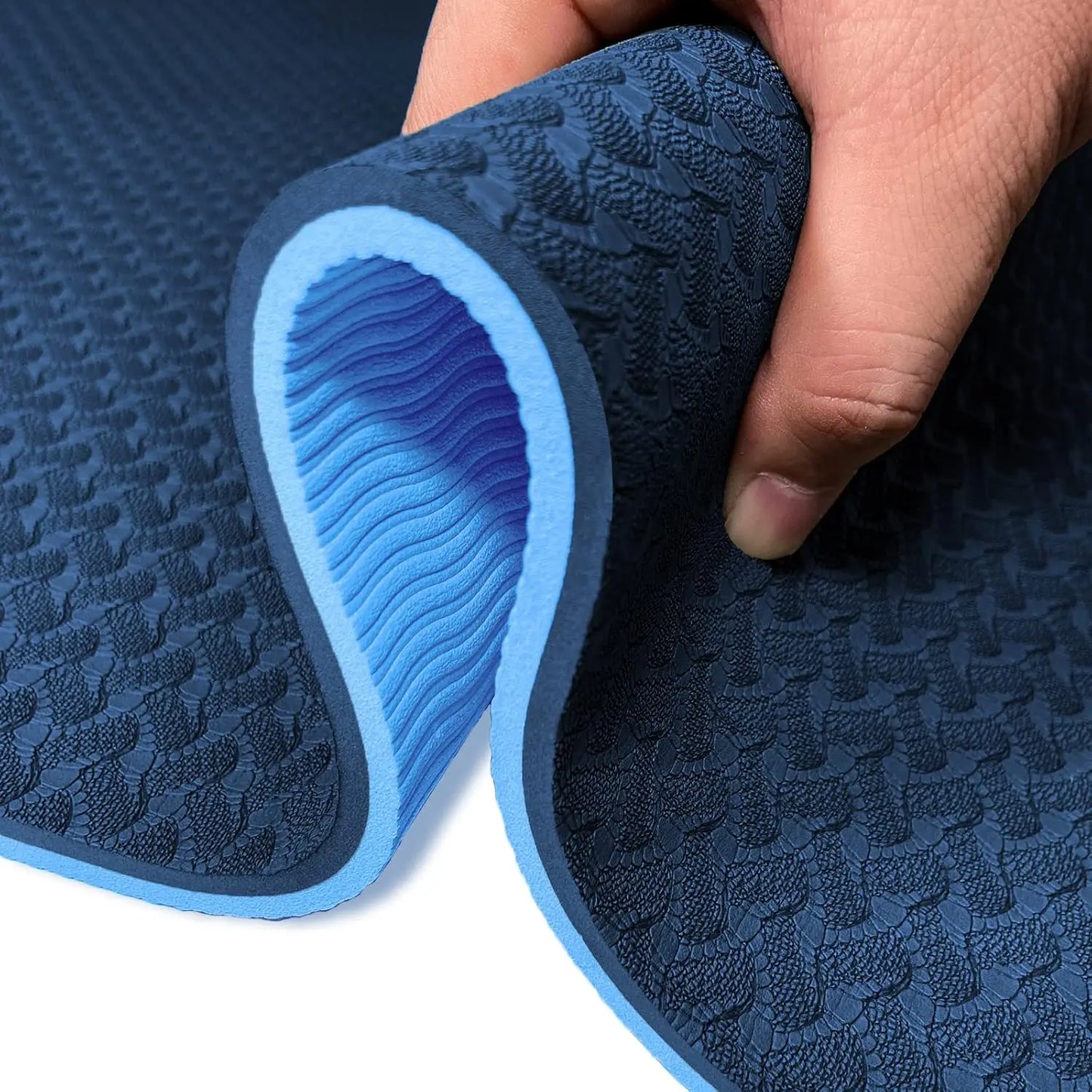 Non-Slip Extra Thick High-Density Workout Mats for Women Men