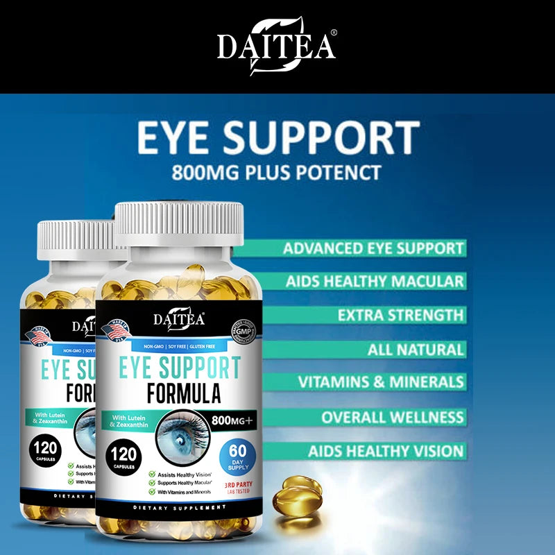 Eye Vitamins for Eye Fatigue, Dry Eyes and Vision Health