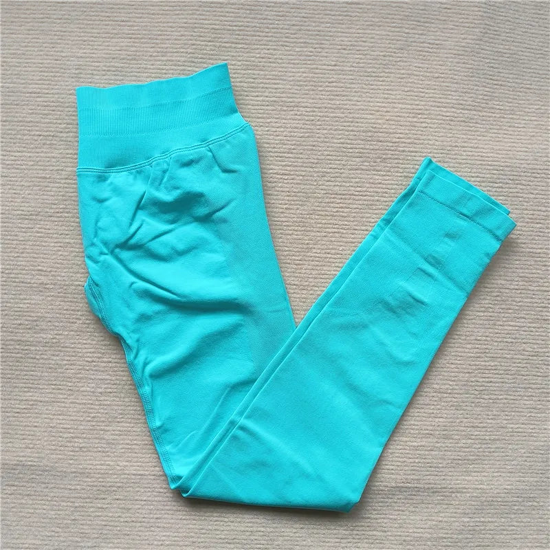 Seamless Sporty Leggings Butt Lifting Tights Tummy Control