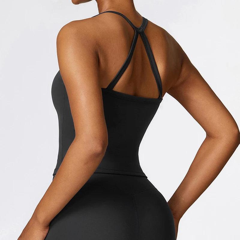 Sports Vest Sleeveless Yoga Clothes Quick Dry