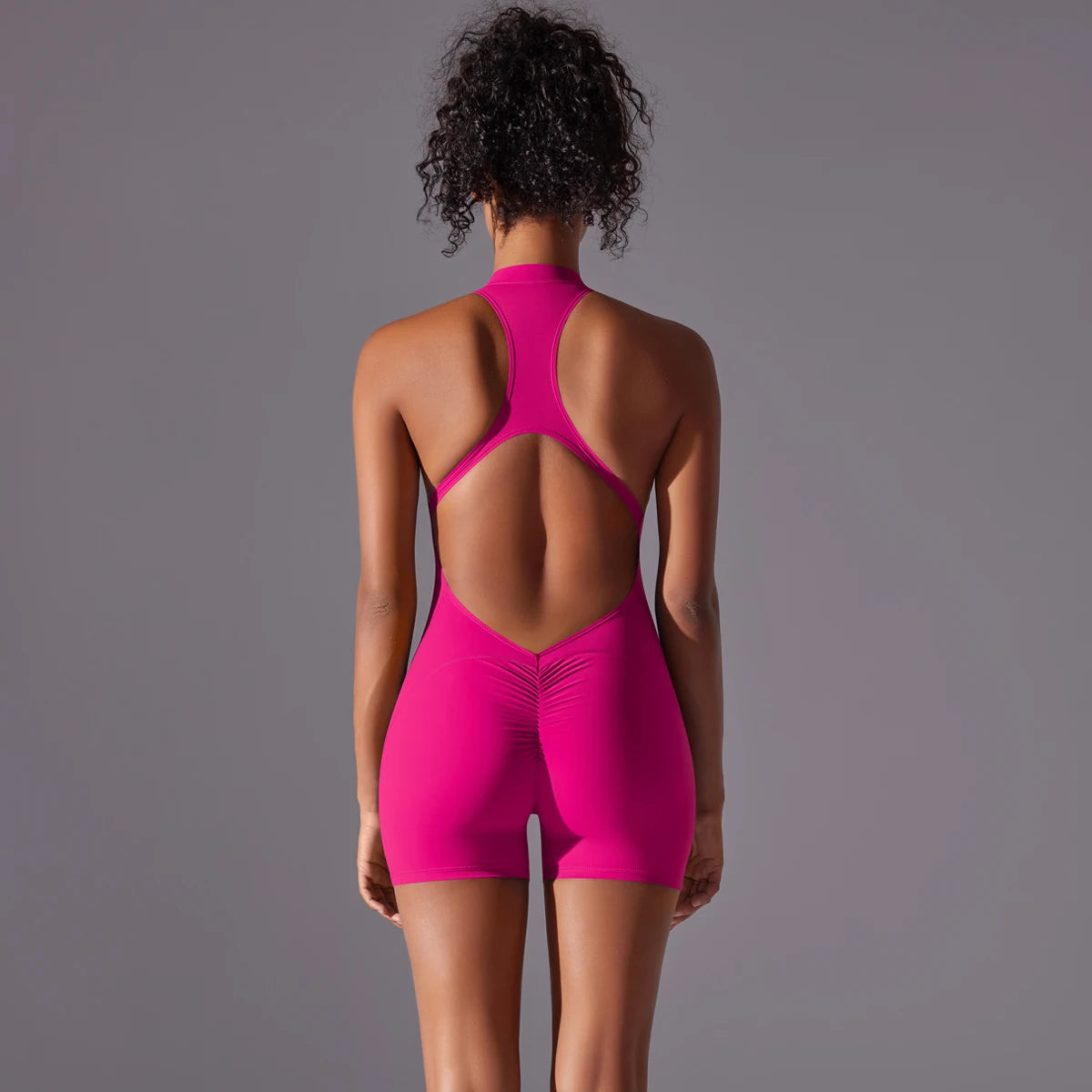 Push Up Bodysuit Yoga Suit Breathable Quick Drying