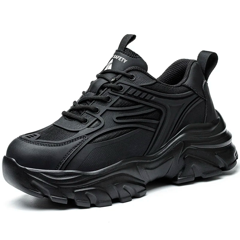 Women Safety Shoes Steel Toe Puncture Proof