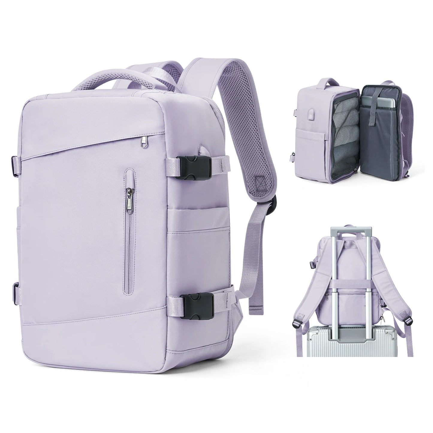 Women's Backpack Travel Suitcase Men Laptop Backpack