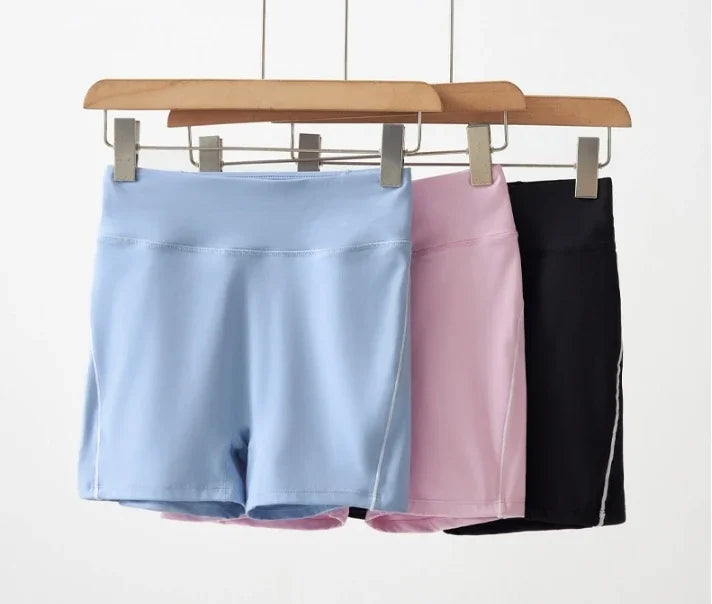 Women's Sports Shorts High Waist Hip Lifting Fitness Tight