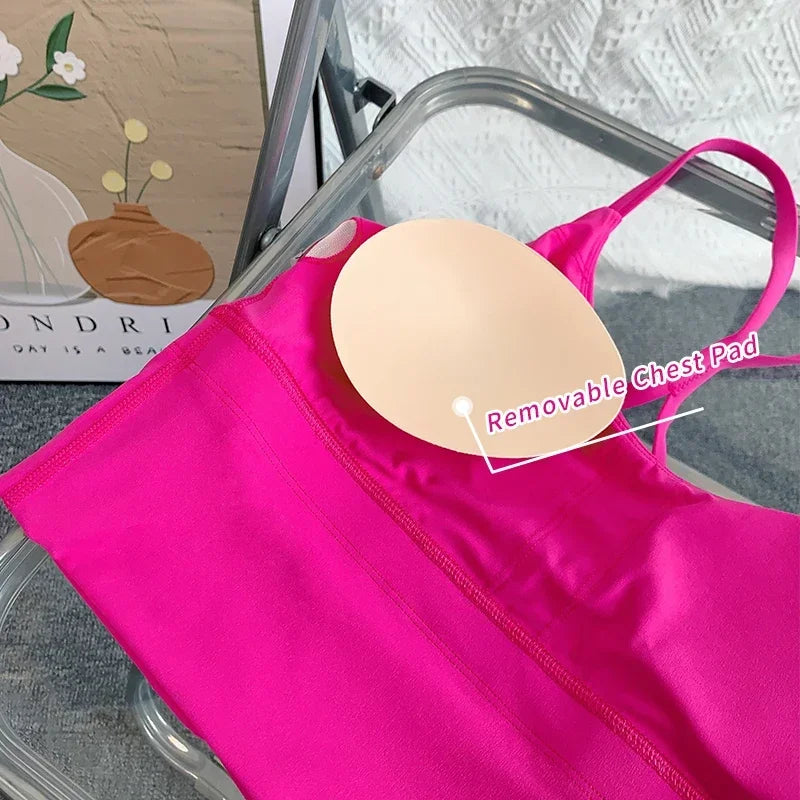 Fashion Sexy Cross Back Small Sling Yoga Underwear Vest