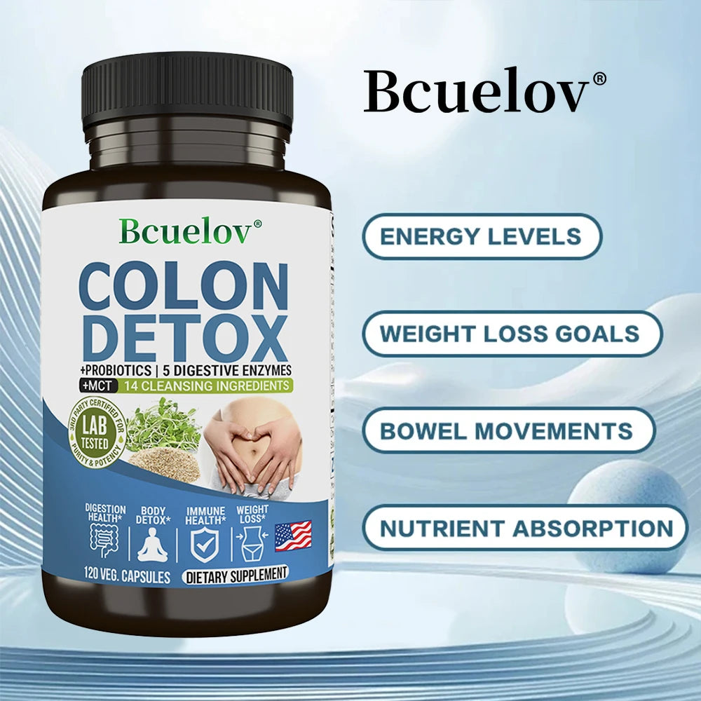 Colon Cleanser Detox Supplements - Bowel Cleansing