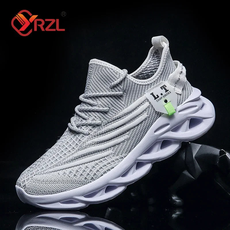 Men Sports Shoes Outdoor Breathable Mesh Shock-absorption