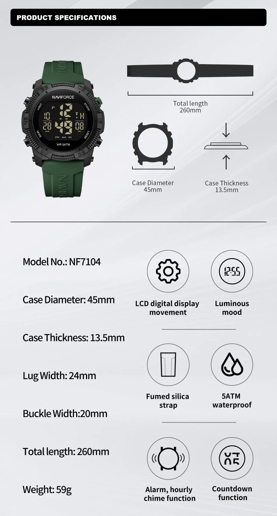 Digital Sport Watches For Men