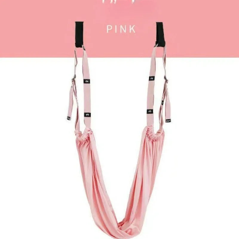 Aerial Yoga Rope Rally Strap Open Shoulder Beauty Back Stretching Strap Hanging Door Yoga Rope Home Lower Back Trainer