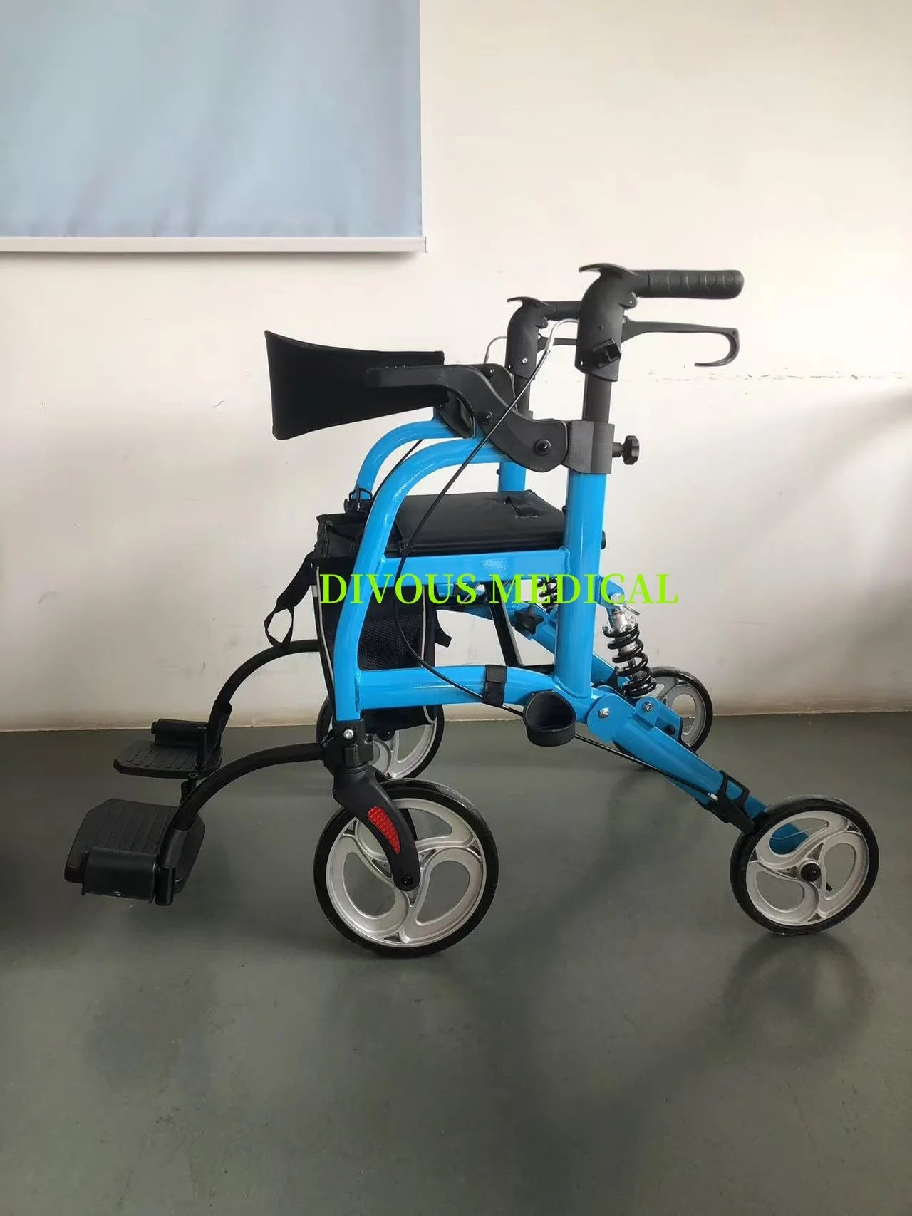Four-legged Walking Assist Rollator Walker