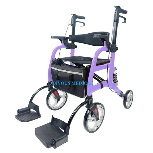 Four-legged Walking Assist Rollator Walker