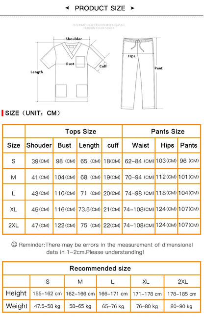 Scrub Set V-neck