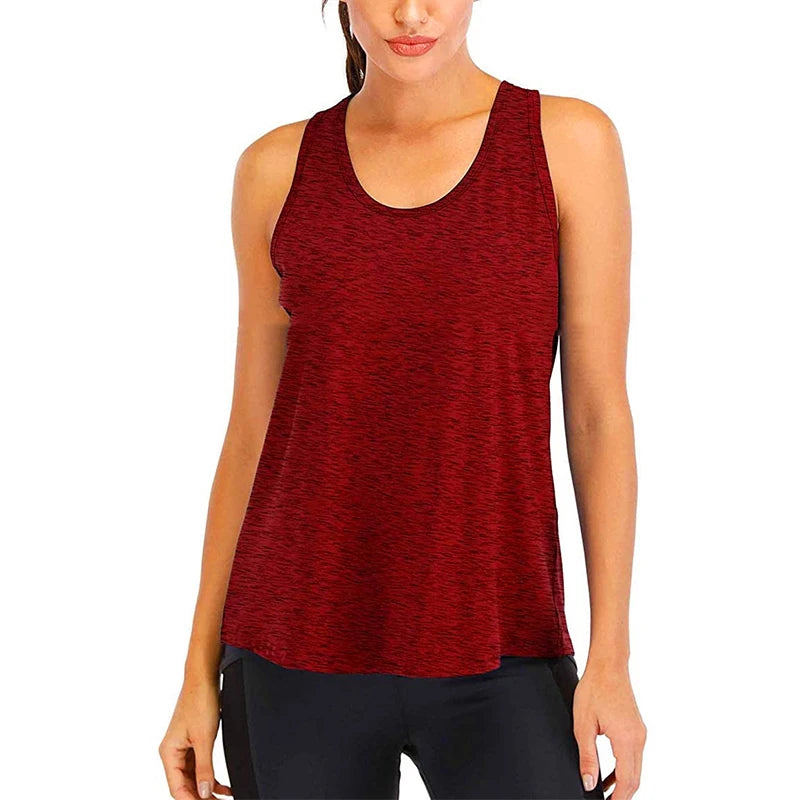 Yoga T-Shirt Loose Fitness  Quick-Drying
