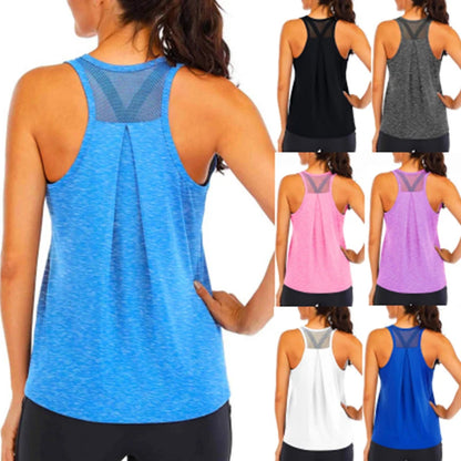 Yoga T-Shirt Loose Fitness  Quick-Drying
