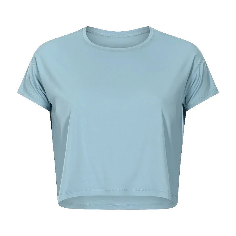 Loose  Seamless Sport t-Shirts