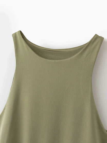 sexy bodycon4 color green slim casual