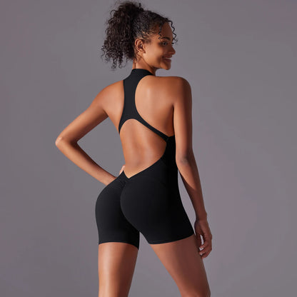 Push Up Bodysuit Yoga Suit  Breathable Quick Drying