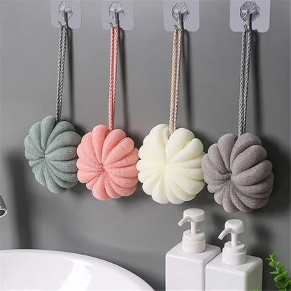 Bath Bubble Ball Exfoliating Scrubber Soft Shower Mesh Foaming Sponge
