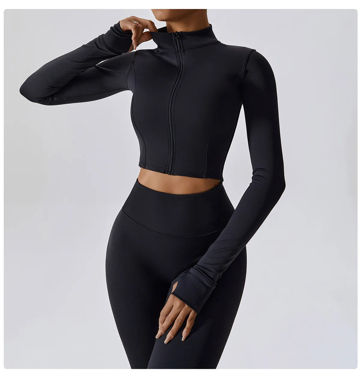 Yoga Set 3PCS  Sports Bra ，Jacket， Leggings
