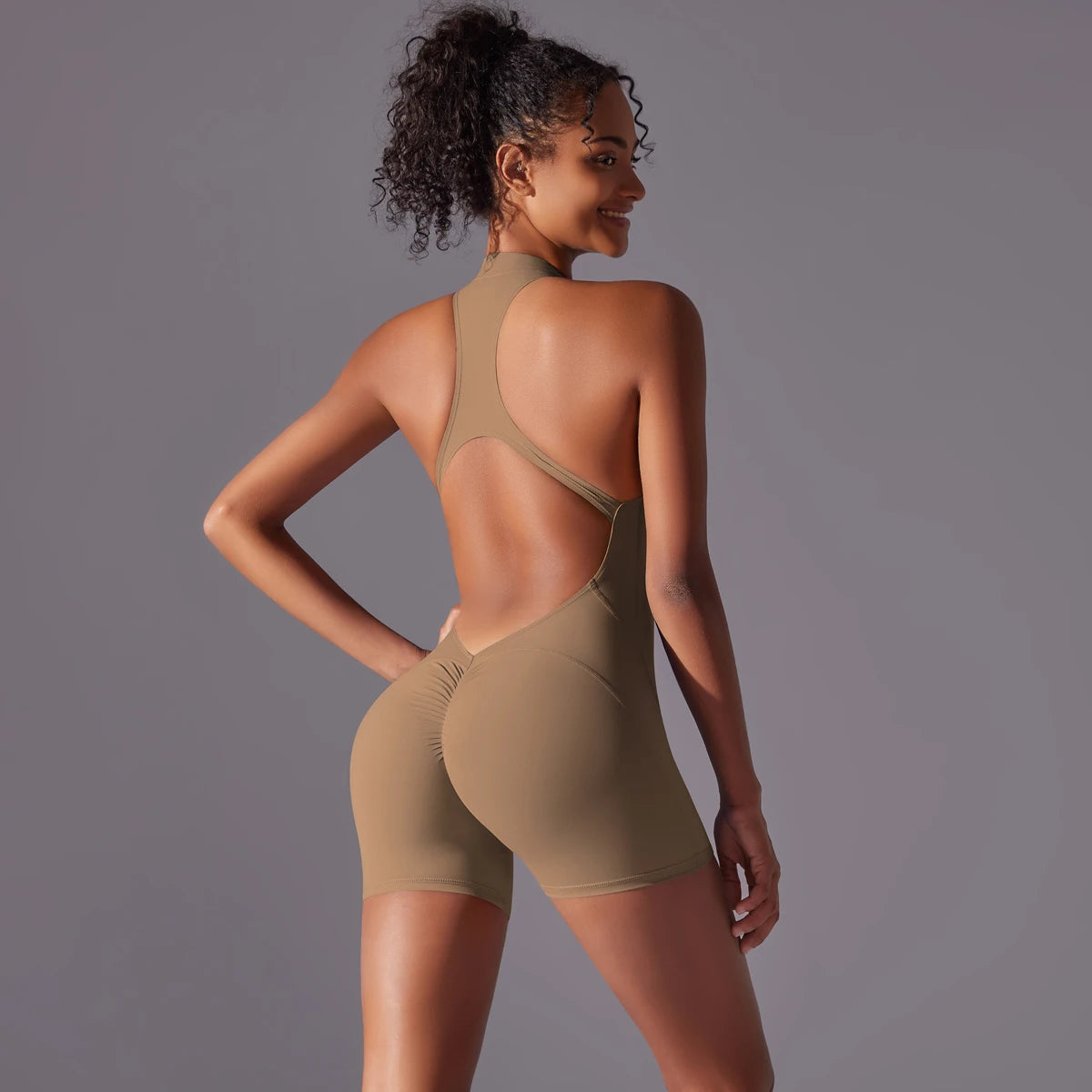 Push Up Bodysuit Yoga Suit  Breathable Quick Drying