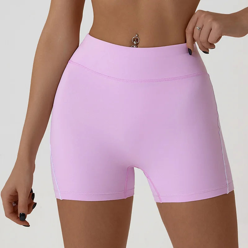 Women's Sports Shorts Hip Lifting