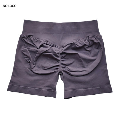 Scrunch Shorts Low Ribbed Band  Seamless Shorts Booty Hight Stretch
