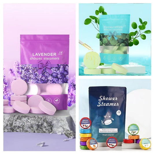 Lavender Bath Bomb Bath Salt Eucalyptus Natural Extract Body Care