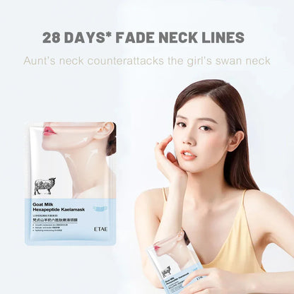 Goat Milk Collagen Firming Neck Mask 5PCS