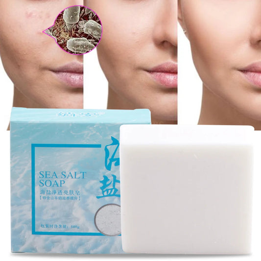 Sea Salt Soap Goat Milk Moisturizing Face Wash