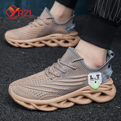 Men Sports  Shoes  Outdoor Breathable Mesh Shock-absorption