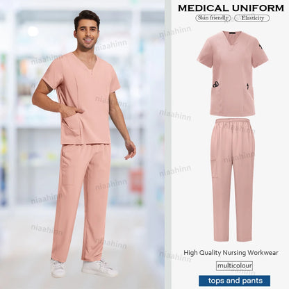Scrubs Uniforms Sets  Healthcare Unisex Surgical Uniforms