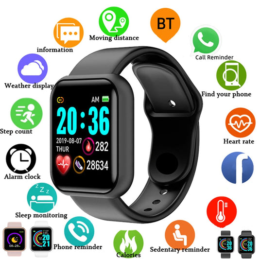 Fitness Tracker Smartwatch Women Watches Bracelet