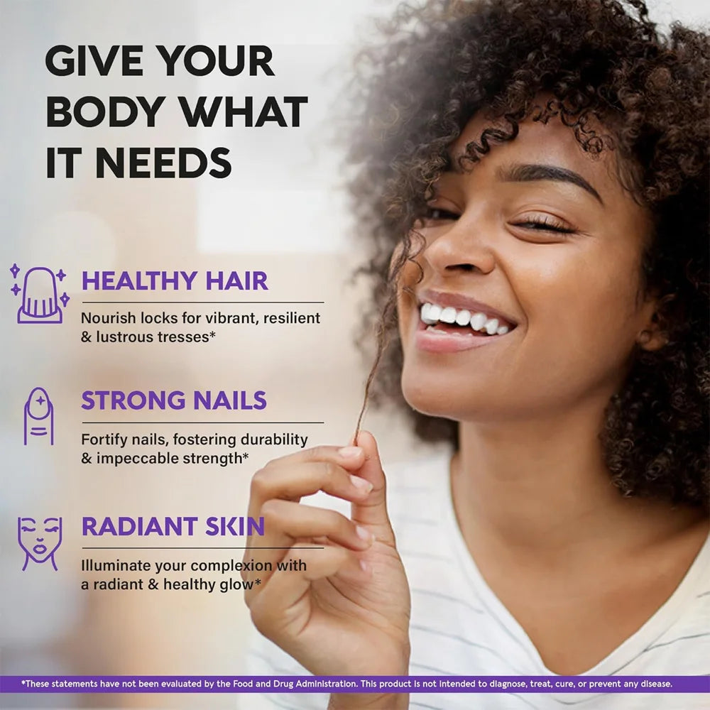 Biotin - Vitamin Supplement To Support Energy