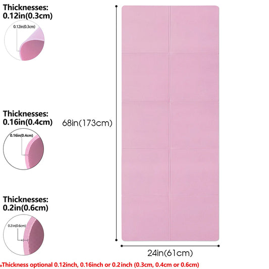 Exercise Pad for Women Home Gym Floor Workout