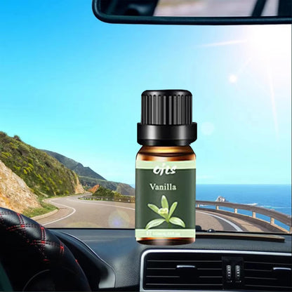 Essential Oil Gift Set   6 Natural Aromatherapy Oils  (Eucalyptus  Vanilla  Peppermint  Lemongrass Included)