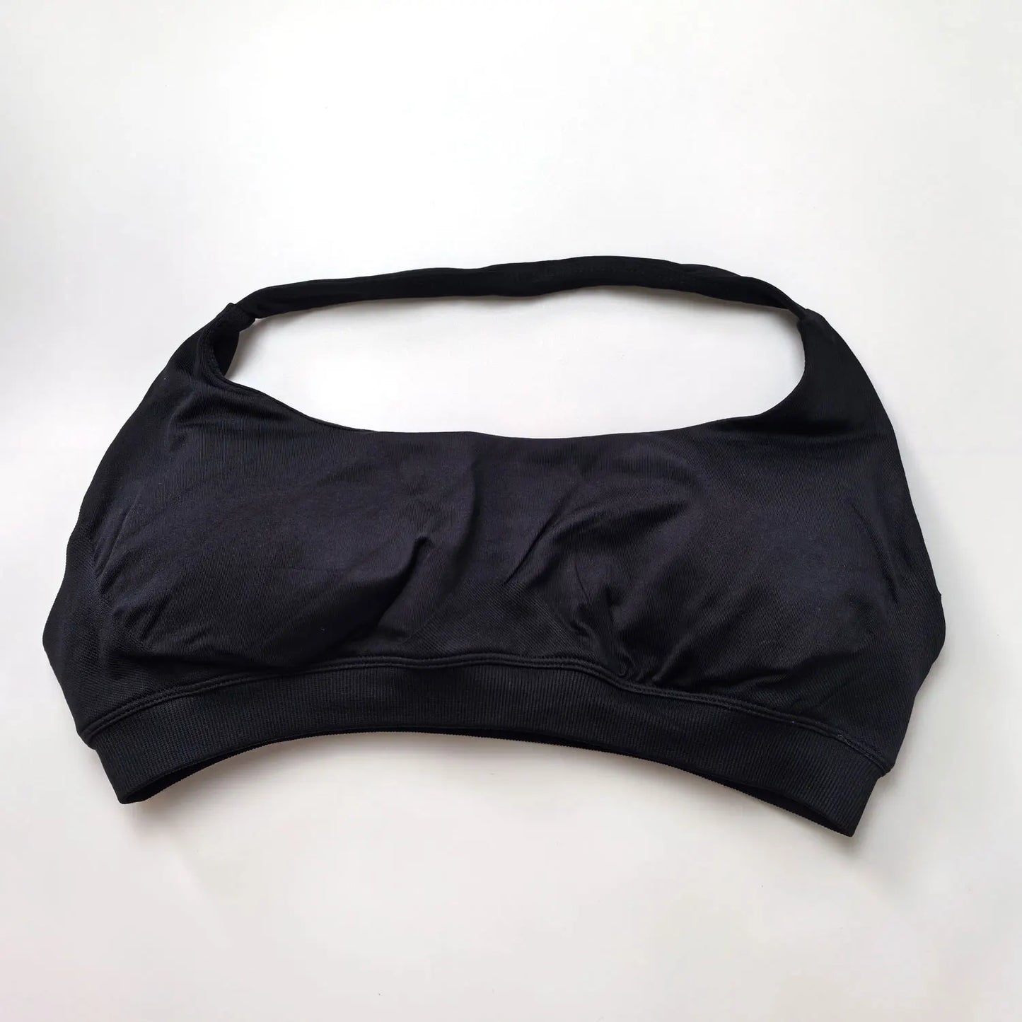 Halter Top Sports Bra Push-up Sexy Open Back