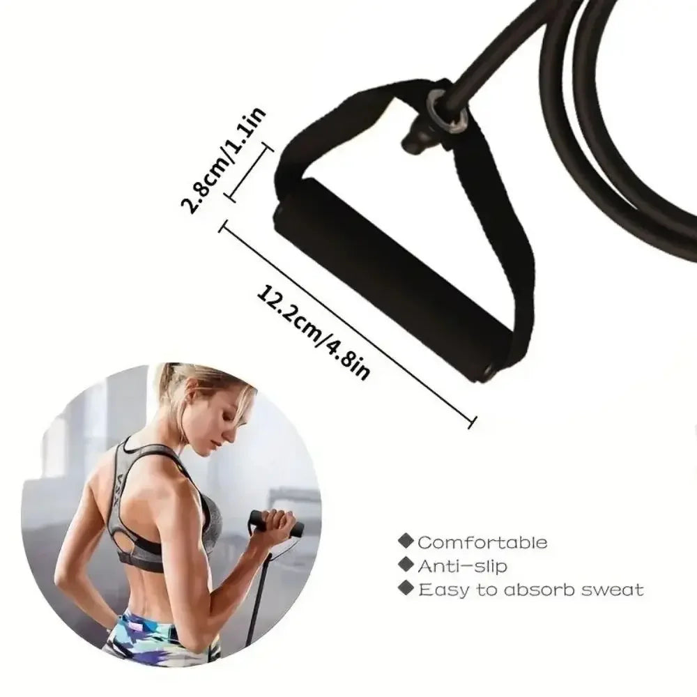 Resistance Bands with Handles - Home Gym, Strength Training for Men & Women