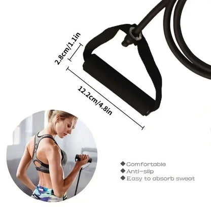 Resistance Bands with Handles - Home Gym, Strength Training for Men & Women