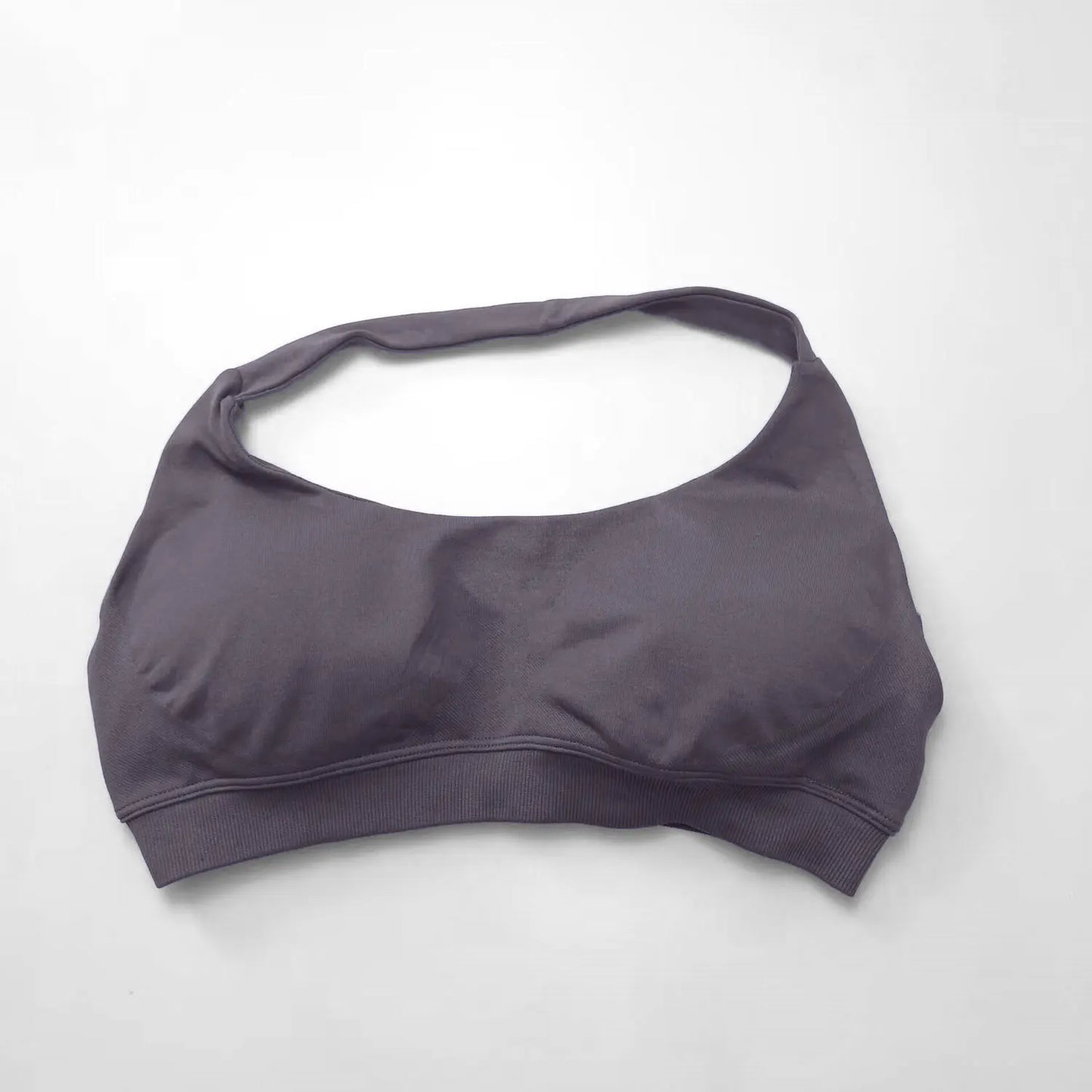 Halter Top Sports Bra Push-up Sexy Open Back