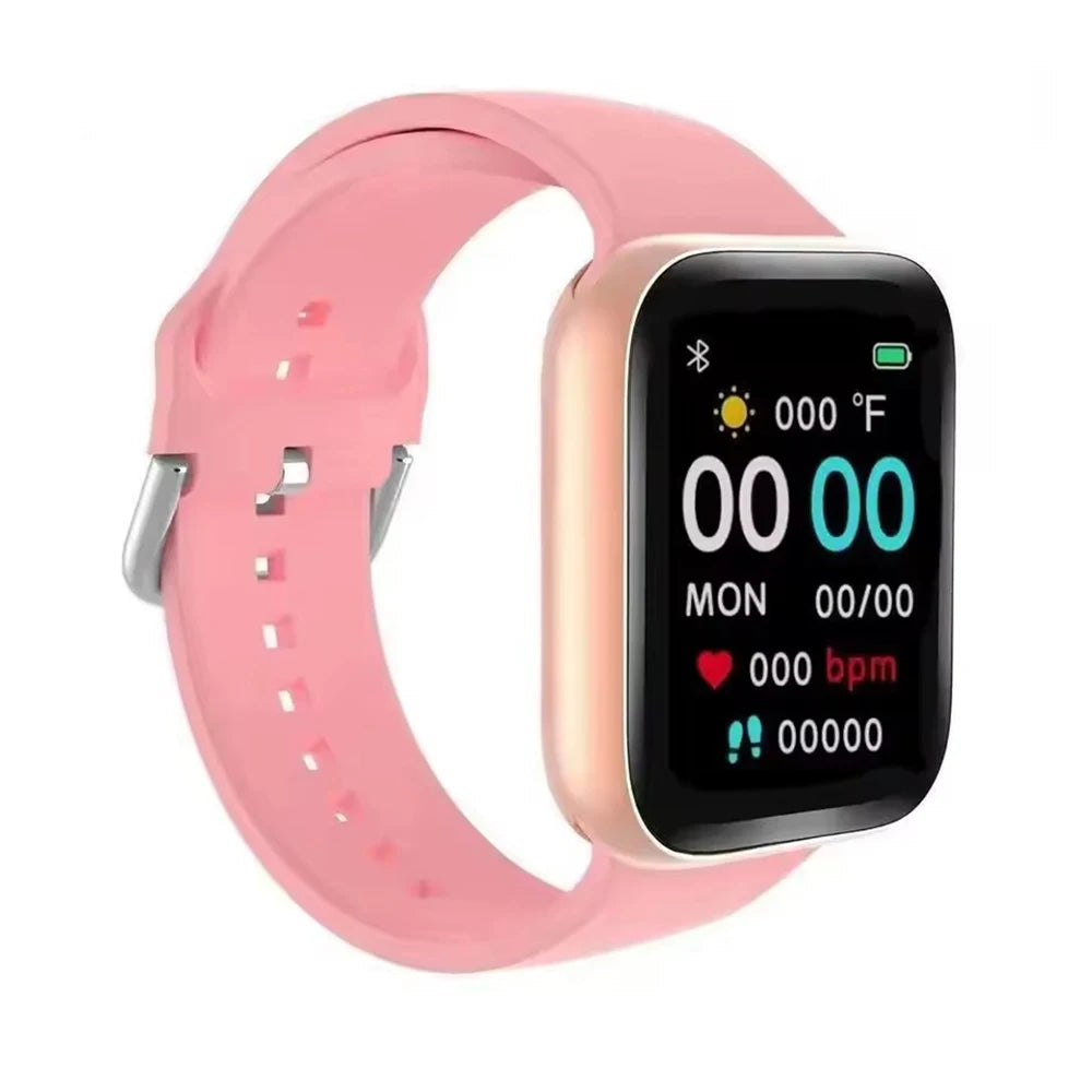 Smartwatch For Men and Women Android IOS Phone 1.73" Screen Bluetooth Call Blood Oxygen Pressure Monitoring Smart Watch Women