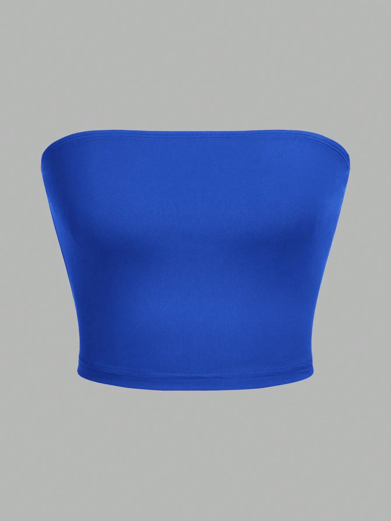 strapless vest sleeveless crop top l
