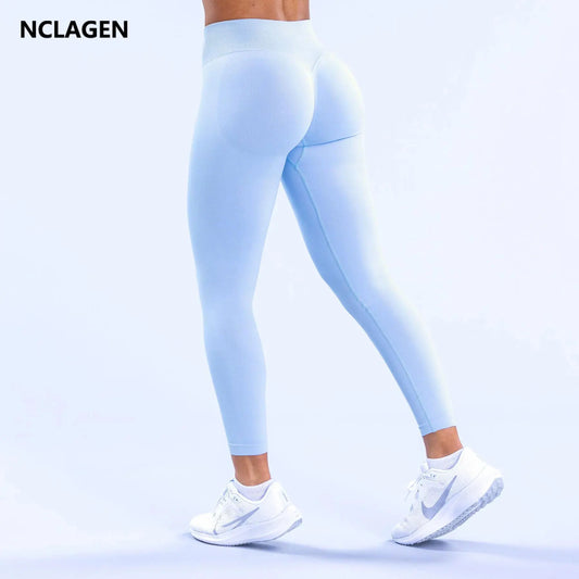Seamless Woman  Yoga Pants Tummy Control