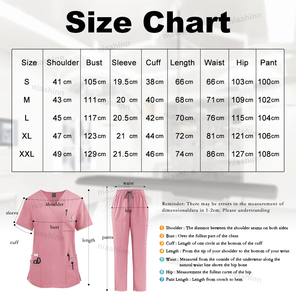 Medical Clothing for Unisex  Tops and Pant Set