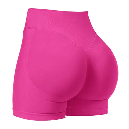 Gym Shorts  4.5" Low Ribbed Band  Seamless