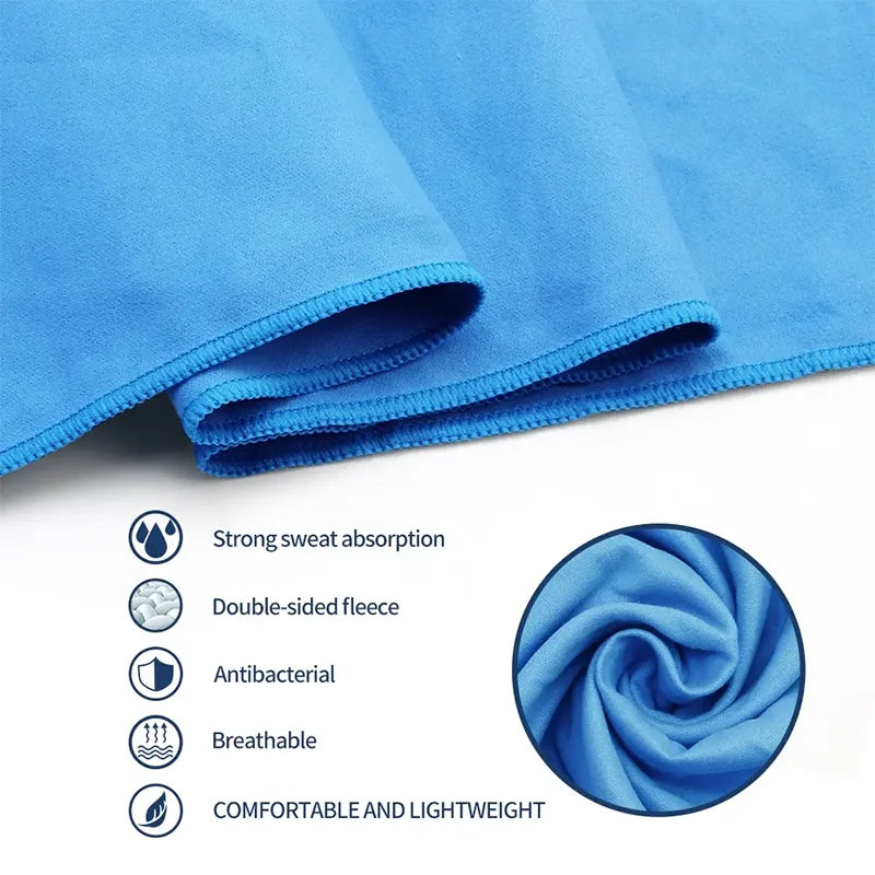 Fast Dry Sport Towel  Ultra Soft Lightweight Super Absorbent