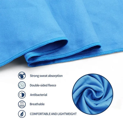Fast Dry Sport Towel  Ultra Soft Lightweight Super Absorbent