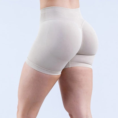 Gym Shorts  4.5" Low Ribbed Band  Seamless