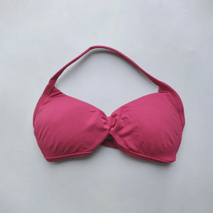 Sports Bra Strappy Backless Removable Cups